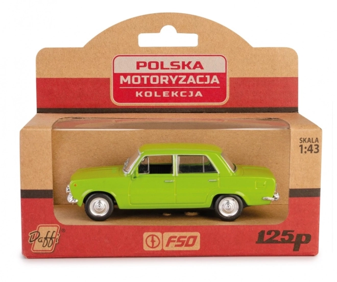 PRL Fiat 125p ekologické vozidlo