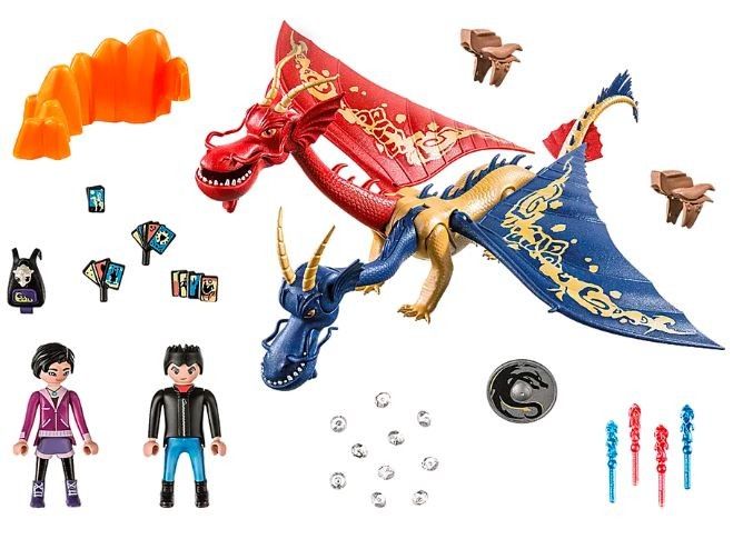Sada figurek Dragons: The Nine Realms - Wu & Wei a Jun 71080