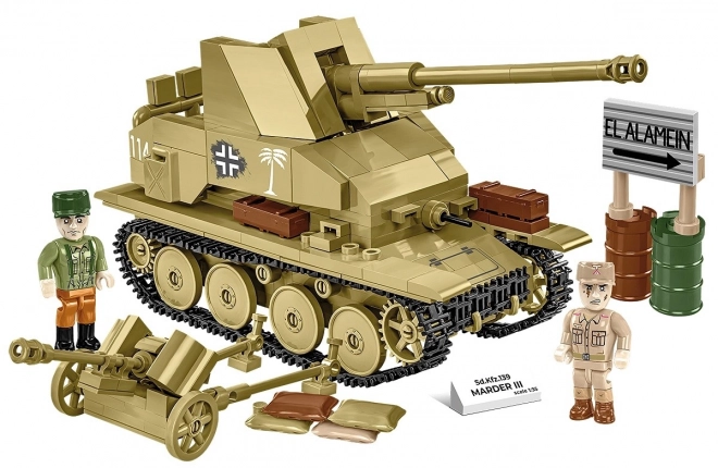 Stavebnice Sd.Kfz. Marder III 486 dílků
