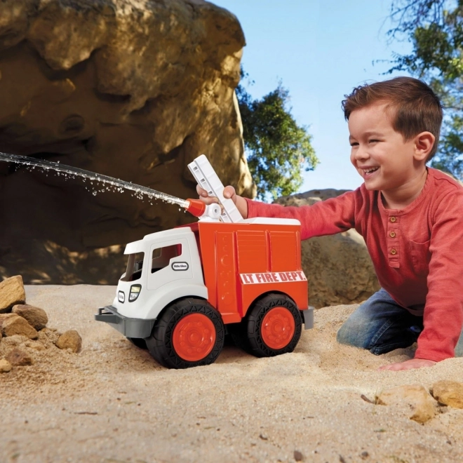 Vozidlo Dirt Doggers Skutečné hasičské auto