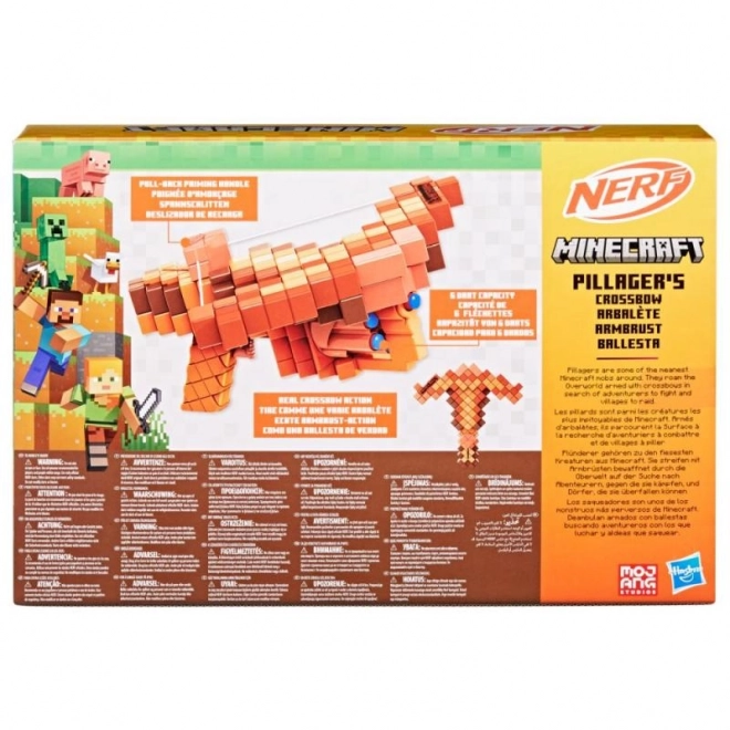 Nerf minecraft pillagers crossbow