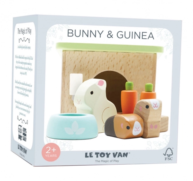 Le Toy Van Set Bunny & Guniea