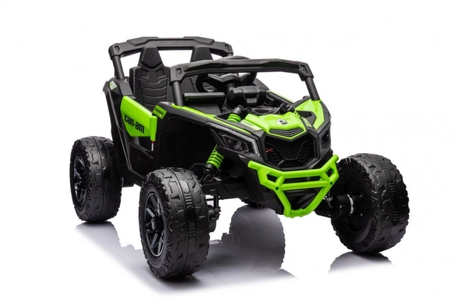 Auto na baterii Buggy Can-Am zelený lakovaný