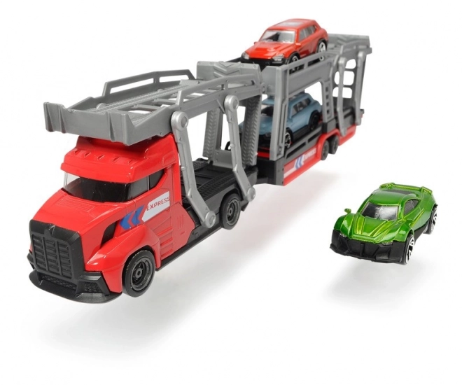 Autotransportér 28 cm + 3 autíčka, 2 druhy