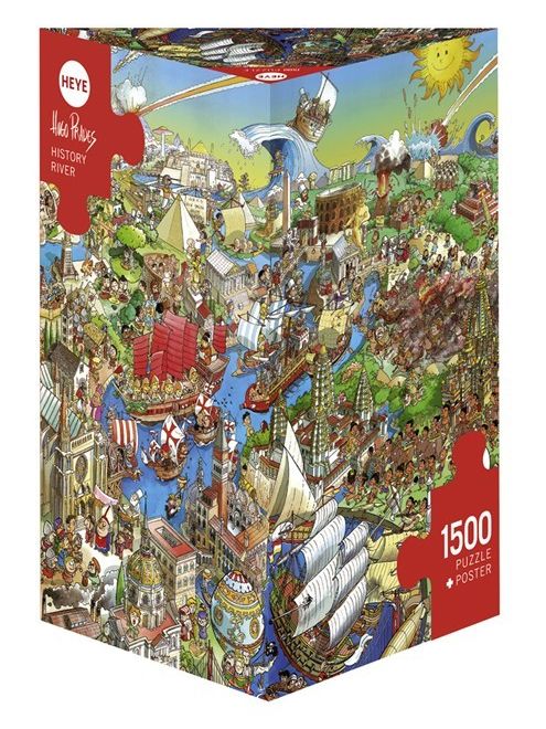 Puzzle 1500 prvků - Řeka historie