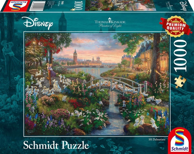 SCHMIDT Puzzle 101 Dalmatinů 1000 dílků