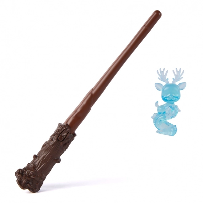 Harry Potter kouzelnická hůlka se svítícím Patronem