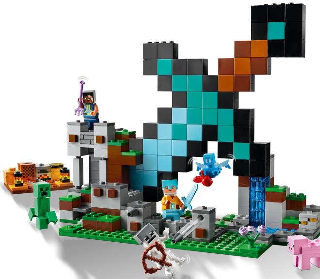 LEGO® Minecraft® 21244 Rytířská základna