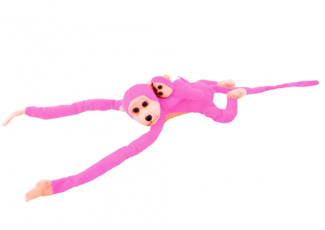 Plyšový maskot Baby Monkey Pink 70 cm