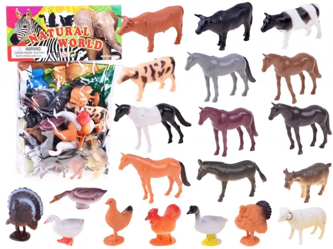 Zvířata na farmě 20 figurek ZA3105