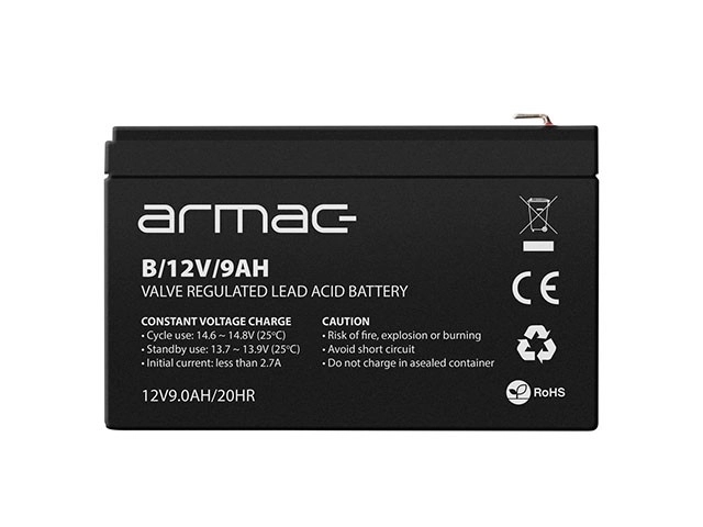 12V agm 12V 9AH univerzální baterie B/12V/9AH