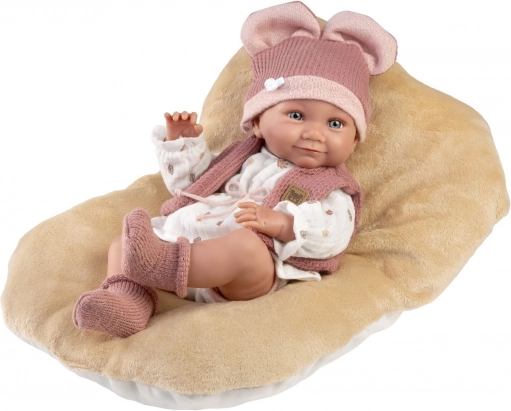 Realistická panenka miminko Llorens NEW BORN holčička 40 cm