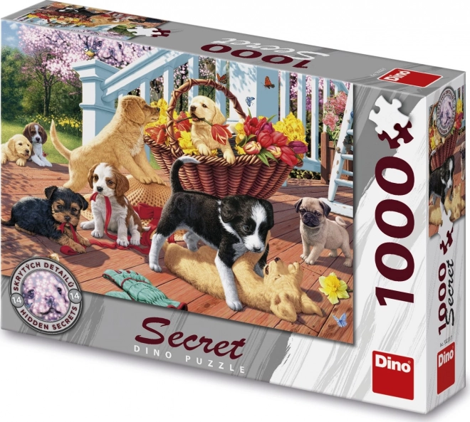 Dino Puzzle Štěňata 1000 dílků