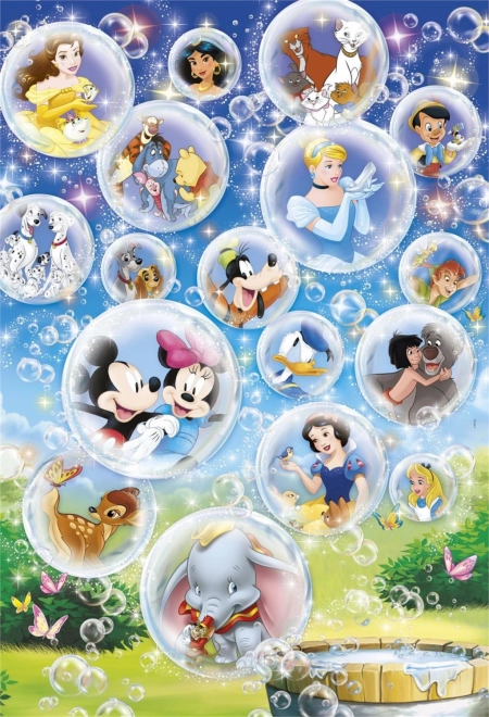 CLEMENTONI Puzzle Svět Disney MAXI 24 dílků