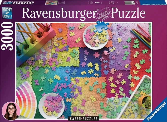 Ravensburger Puzzle: Puzzle na puzzle 3000 Dílků