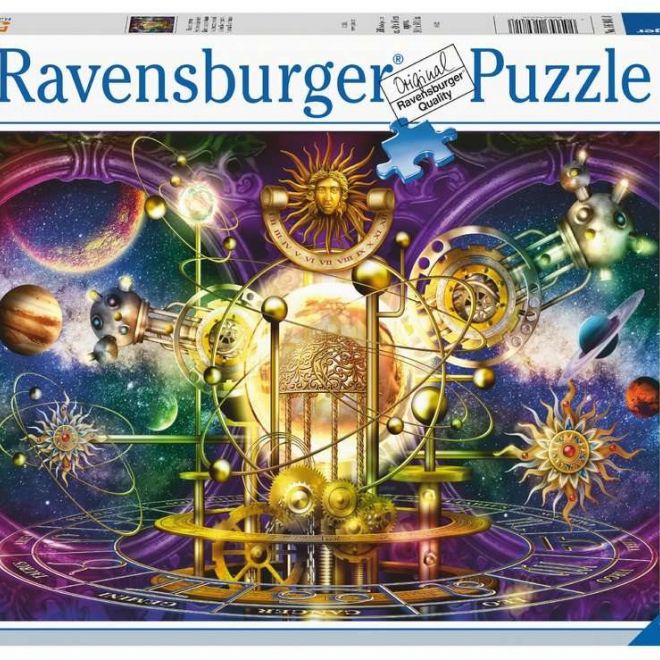 RAVENSBURGER Puzzle Zlatá sluneční soustava 500 dílků