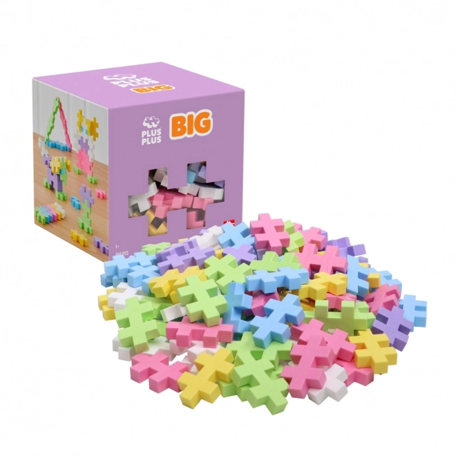 Plus-Plus BIG Pastel Mix - 100 ks