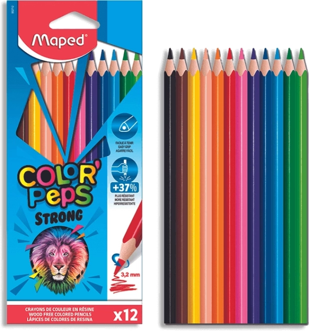 MAPED Pastelky Color'Peps Strong 12ks