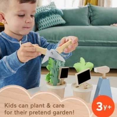 Dřevěný zahradní set pro malé zahradníky