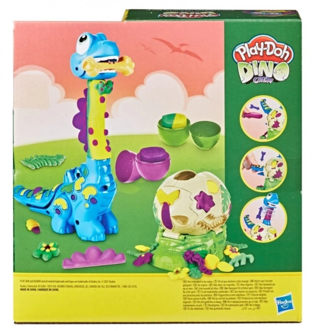 Ciastolina Play-Doh - vyklubávající se dinosaurus