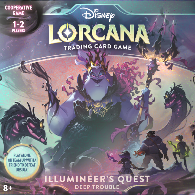 RAVENSBURGER Disney Lorcana: Ursula's Return - Hra Illumineer's Quest Deep Trouble