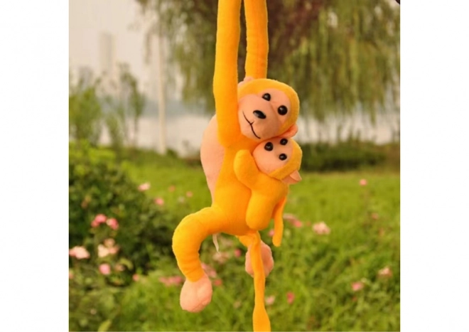 Plyšový maskot Baby Monkey Yellow 90 cm