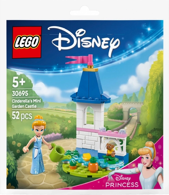 Miniaturní zámek Popelky od Disney s zahradou
