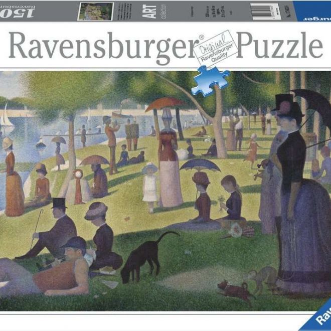 RAVENSBURGER Puzzle Nedělní odpoledne na ostrově La Grande Jatte 1500 dílků