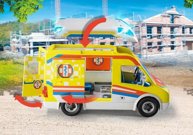 PLAYMOBIL® 71202 Sanitka se zvukem a světlem