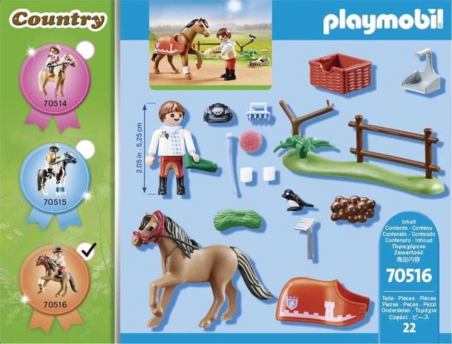 PLAYMOBIL® Country 70516 Sběratelský poník Connemara