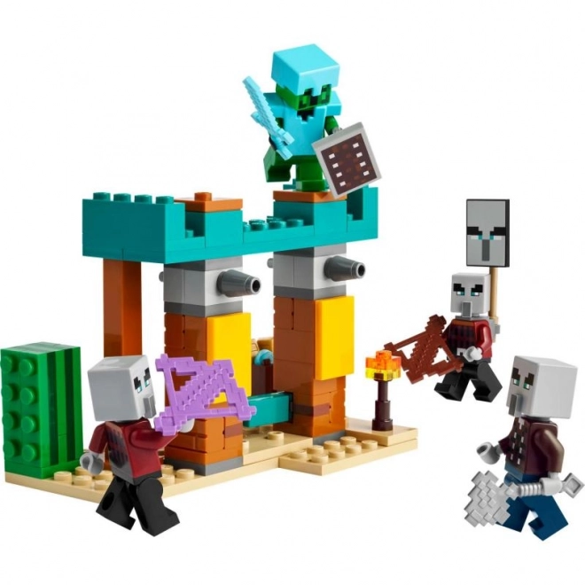 Lego Minecraft Písečná hlídka