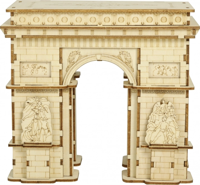 Arc de Triomphe - Vítězný oblouk - 3D dřevěná stavebnice - dekorace