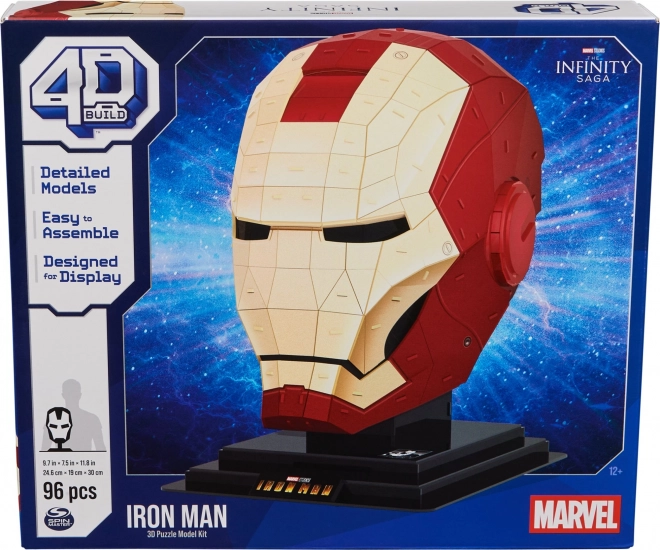 4D BUILD 3D Puzzle Marvel: Ironman 96 dílků