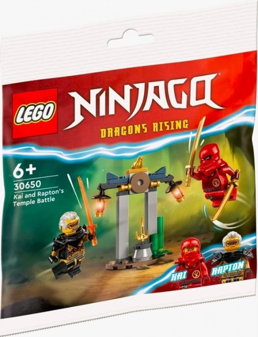 LEGO Ninjago 30650 Bitva Kaje a Raptona v chrámu