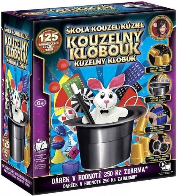 Škola kouzel - Kouzelný klobouk (125 triků)