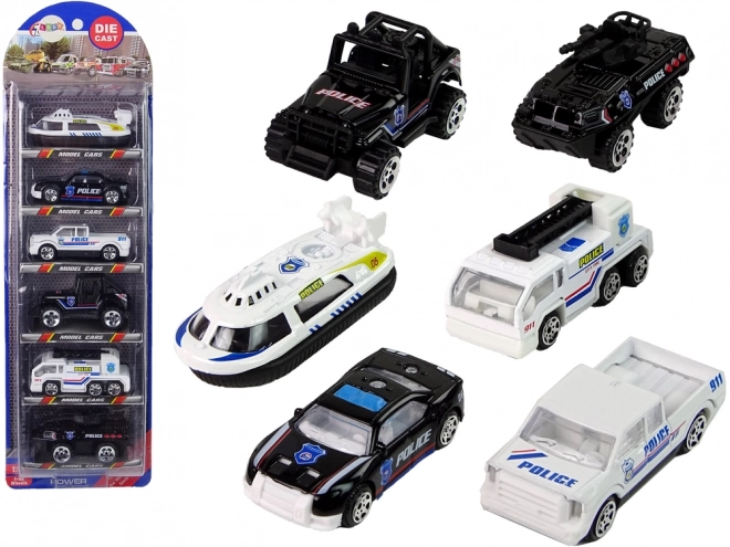 Auta Policejní auta Set 1:64