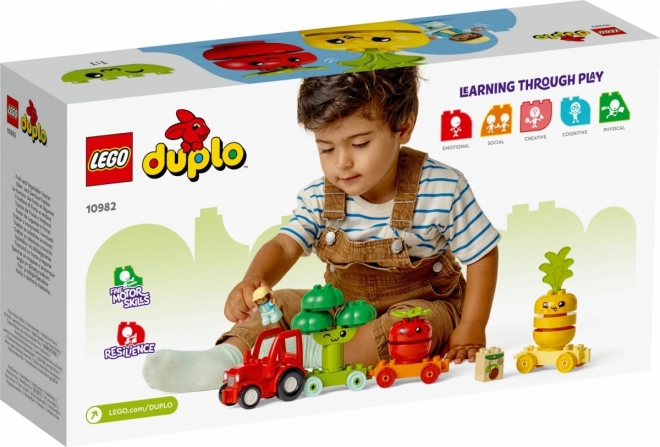 LEGO DUPLO 10982 Traktor s ovocem a zeleninou