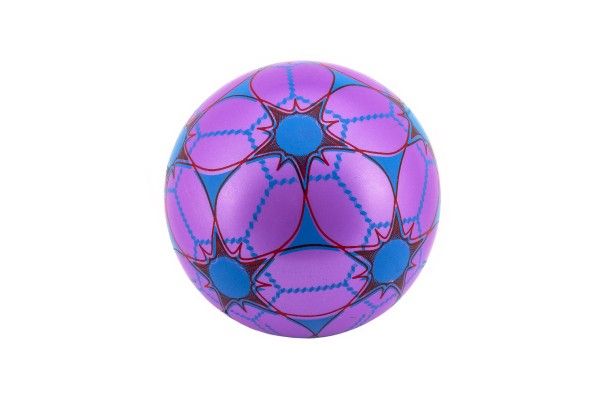 Barevný nenafouknutý gumový míč v síťce - 23 cm