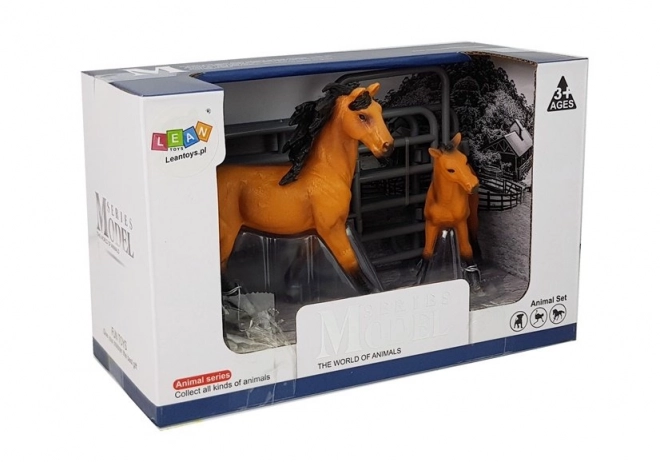 Sada figurek Zvířata Kůň Farma Hříbě Pony Farma