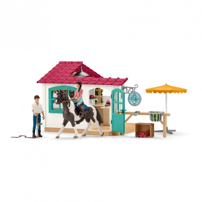 SCHLEICH Horse Club® 42519 Kavárna pro jezdce