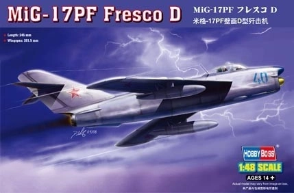 Stíhačka MiG-17PF Fresco D 1/48