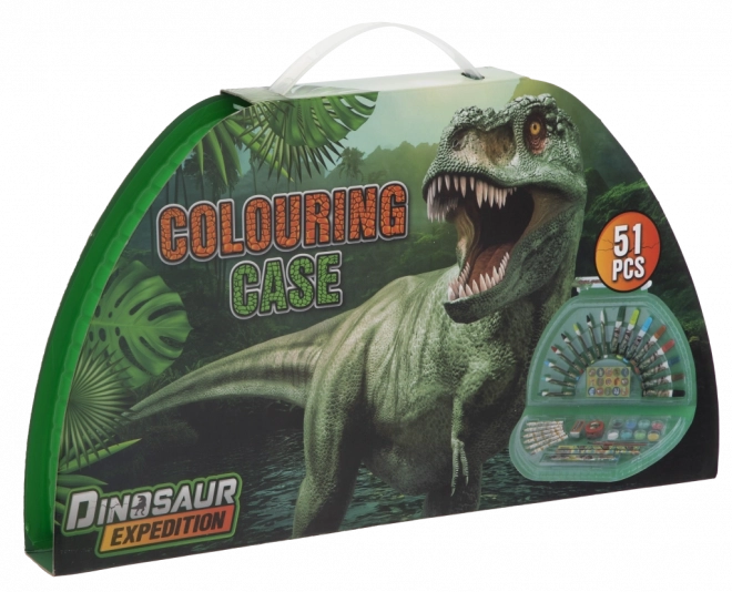 Malovací kufřík s motivem Dinosaurus