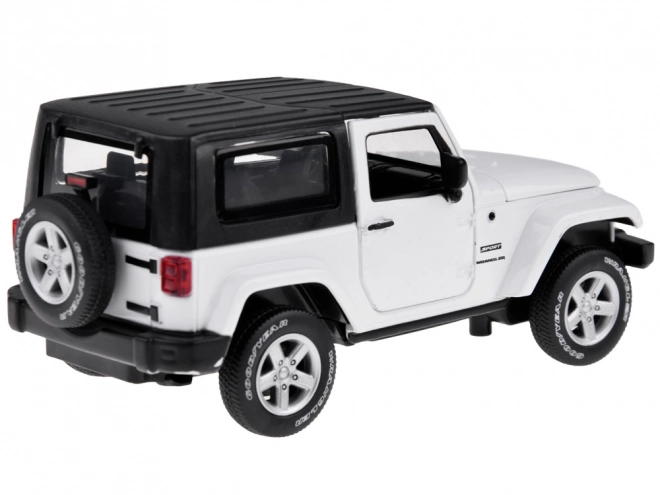 Terénní auto Jeep Wrangler kovový model