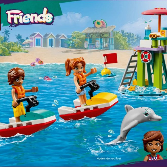 Cihly Friends 42623 Vodní skútry na pláži