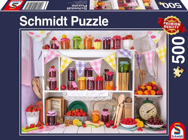 Puzzle džemy a marmelády 500 dílků