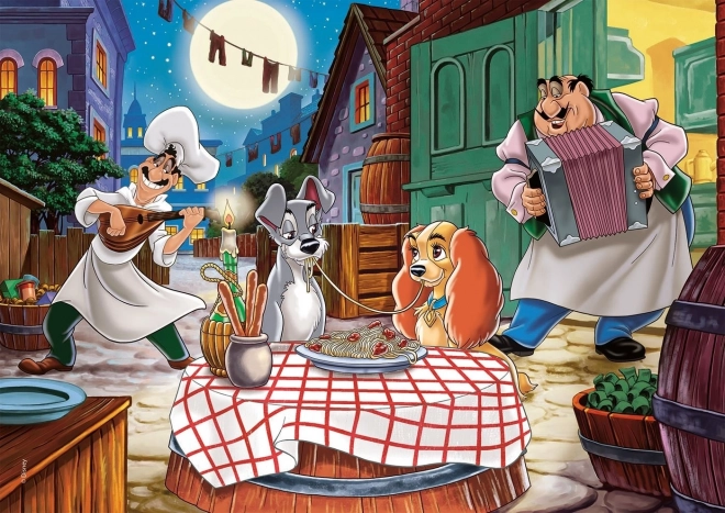 CLEMENTONI Puzzle Disney: Zvířecí přátelé 2x20 dílků