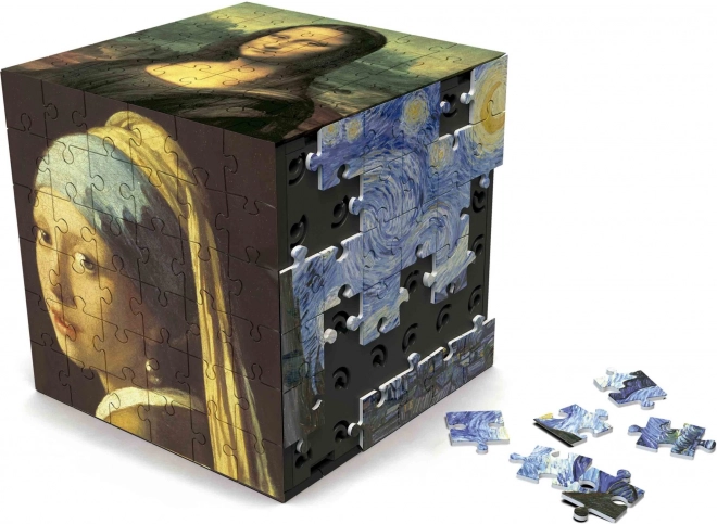 EDUCA 3D Puzzle kostka Umění 216 dílků