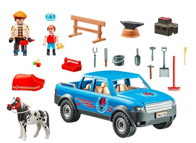 Sada venkovských figurek 70518 Pojízdný kovář