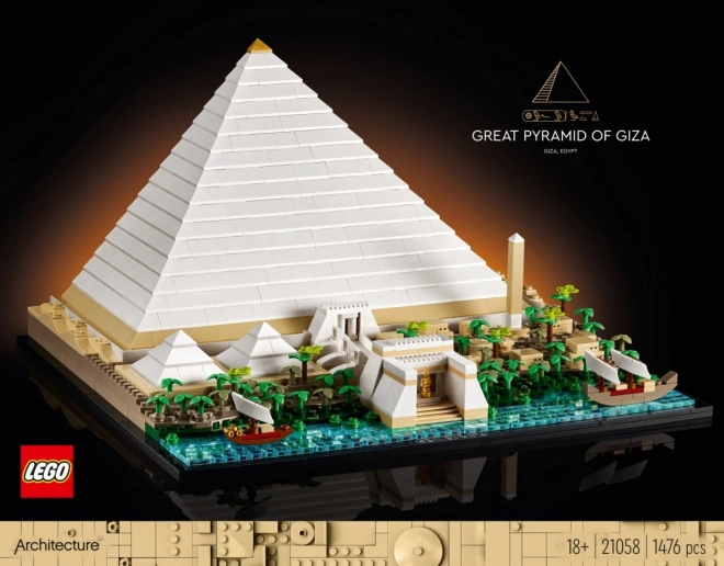 LEGO Architecture 21058 Velká pyramida v Gíze