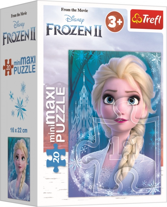 TREFL Puzzle Ledové království 2: Elsa 20 dílků